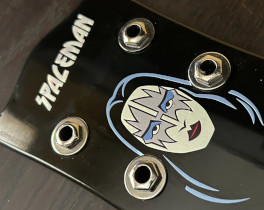 Ace Frehley Spaceman Gibson LP Headstock
