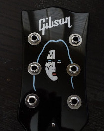 Ace Frehley Gibson LP Headstock