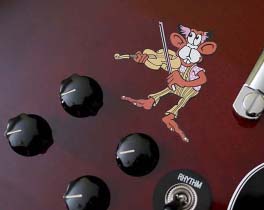 Tony Iommi Custom Monkey SG Sticker