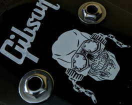 Vic Rattlehead of Megadeth Headstock Logo
