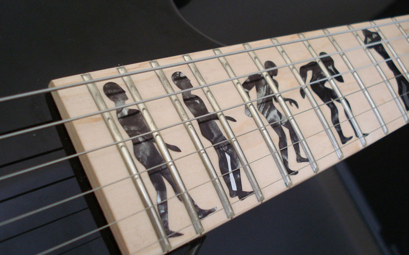 Man To Wolf Inlays , ESP Custom “Man to Wolf” Is it just another ...